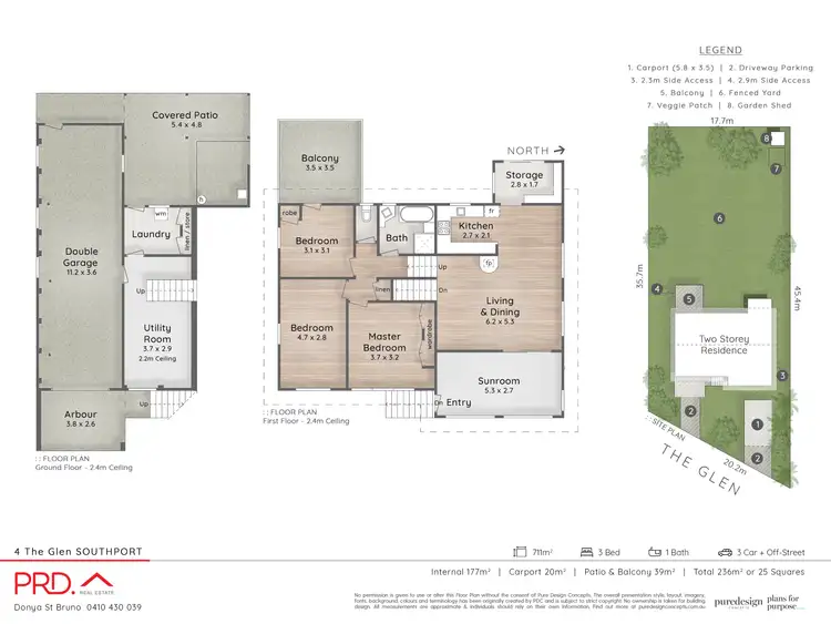 Floorplan of Homely house listing, 4 The Glen, Southport QLD 4215