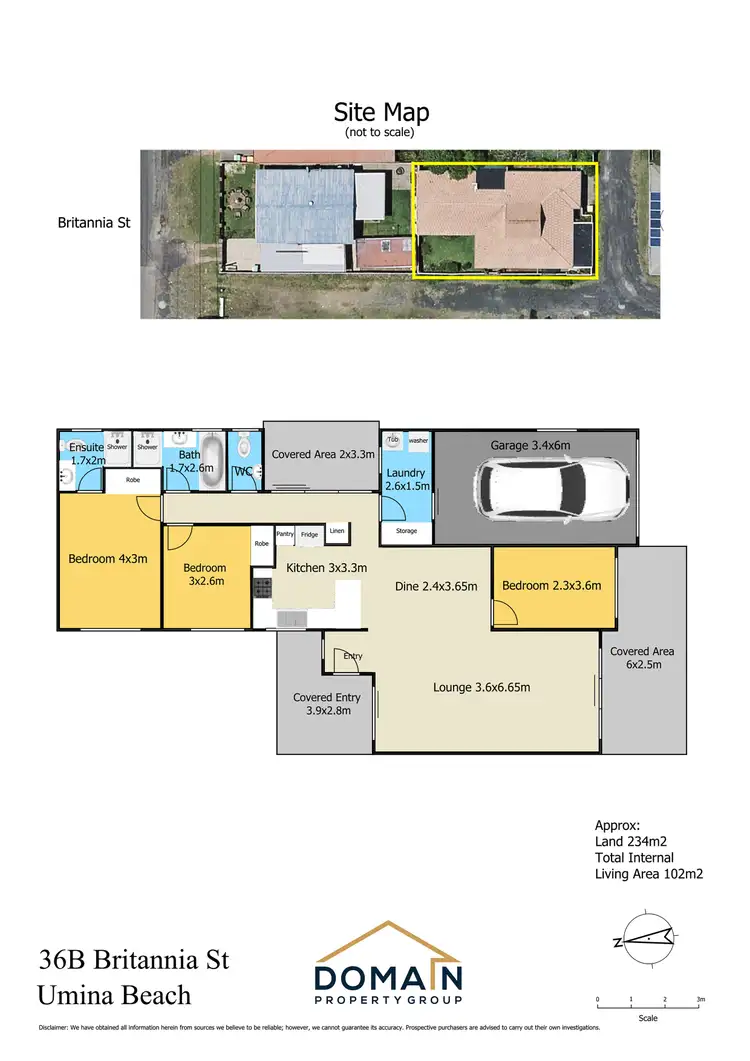Floorplan of Homely house listing, 36B Britannia Street, Umina Beach NSW 2257