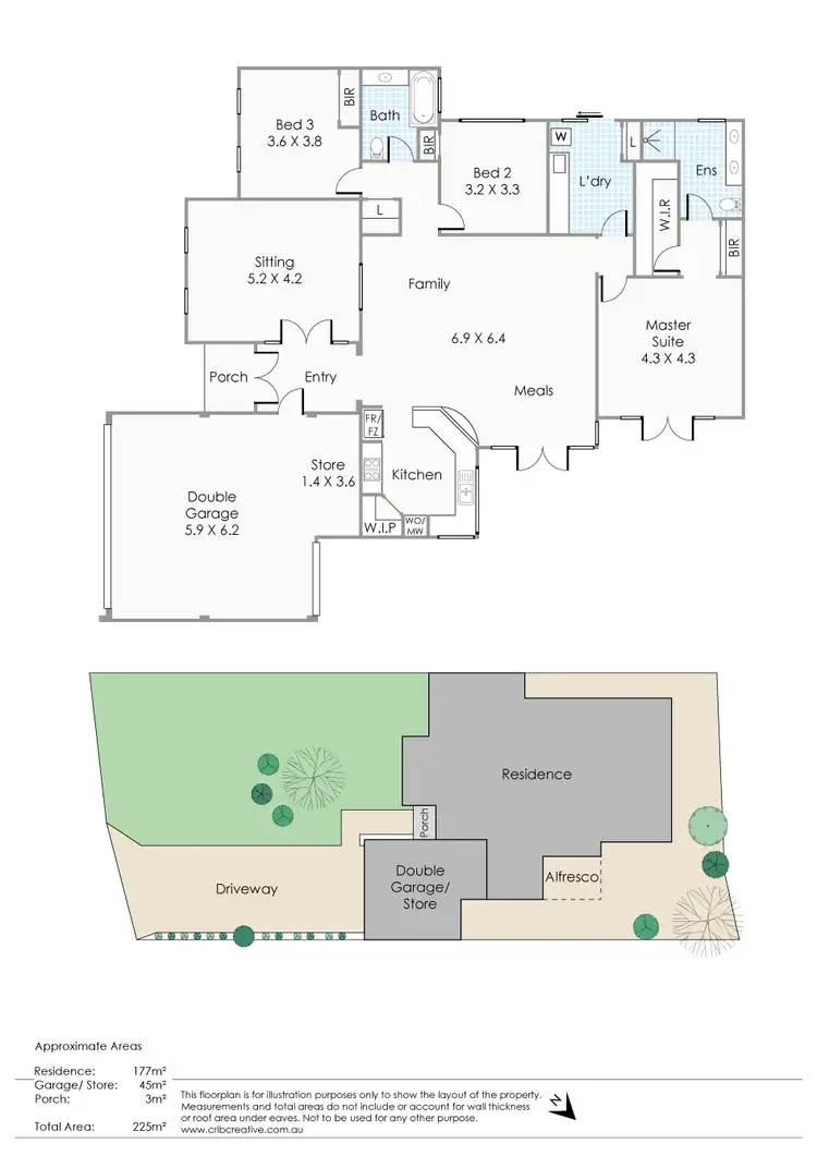 Floorplan of Homely house listing, 69c Glenelg Avenue, Wembley Downs WA 6019