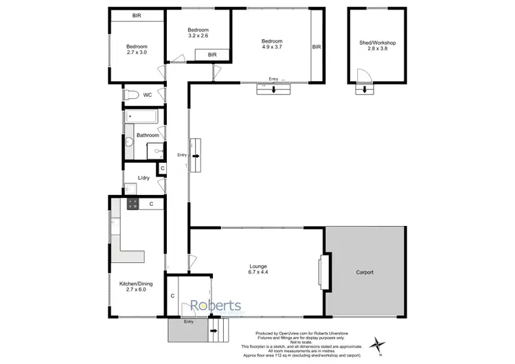 Floorplan of Homely house listing, 5 Penguin Road, West Ulverstone TAS 7315