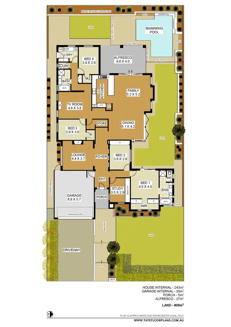 Floorplan of Homely house listing, 11 Shannon Street, Floreat WA 6014