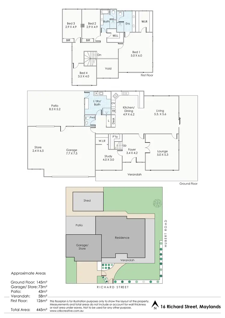 Floorplan of Homely house listing, 16 Richard Street, Maylands WA 6051