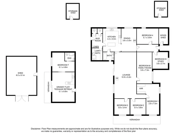 Floorplan of Homely house listing, 9 John Street, Kalangadoo SA 5278