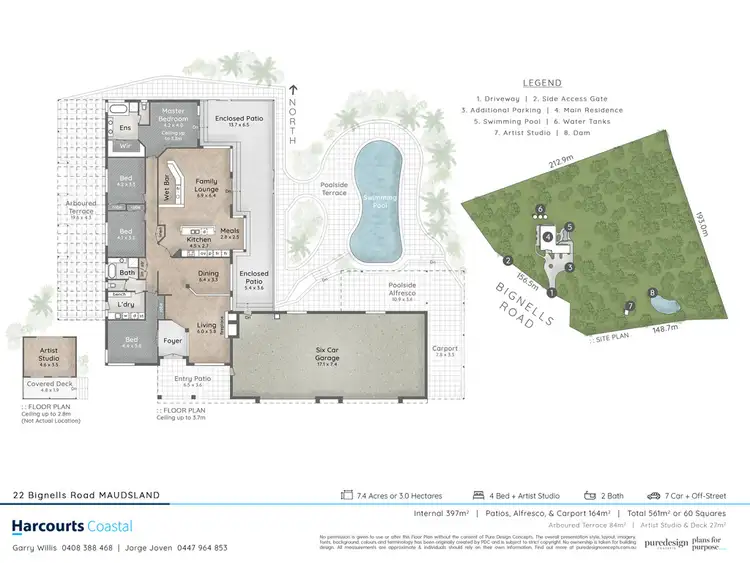 Floorplan of Homely house listing, 22 Bignells Road, Maudsland QLD 4210