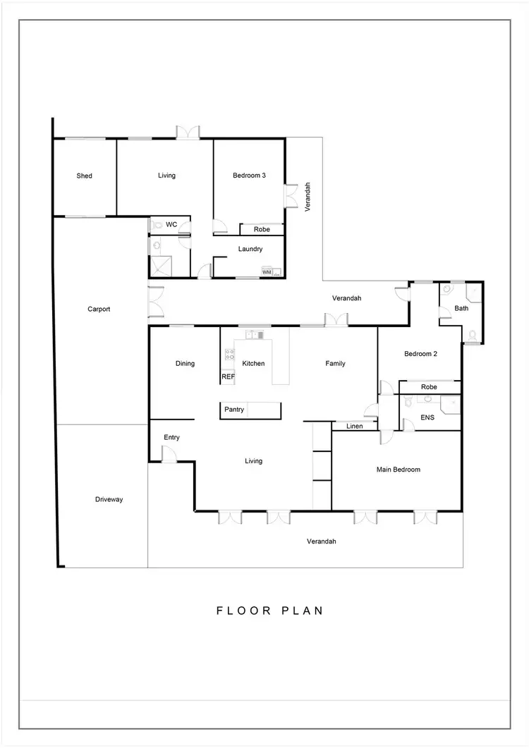 Floorplan of Homely house listing, 83 Cromwell Drive, Desert Springs NT 870