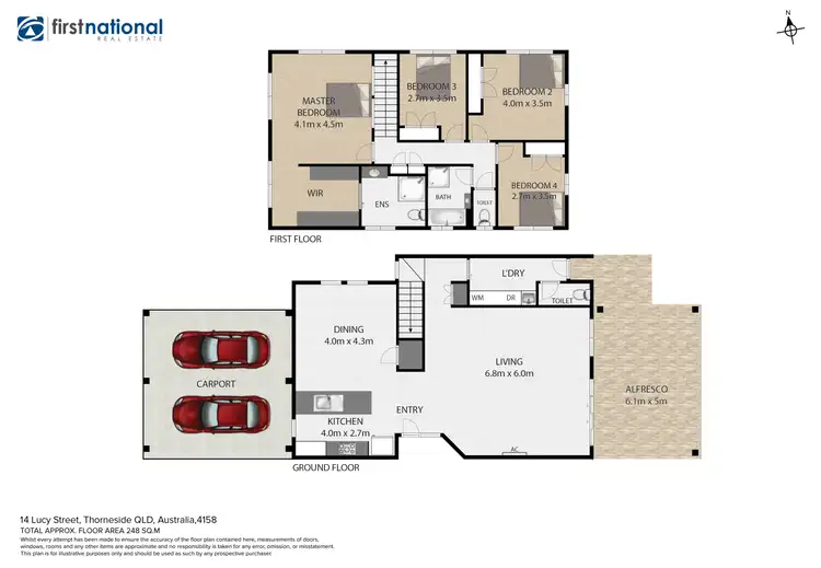 Floorplan of Homely house listing, 14 Lucy Street, Thorneside QLD 4158