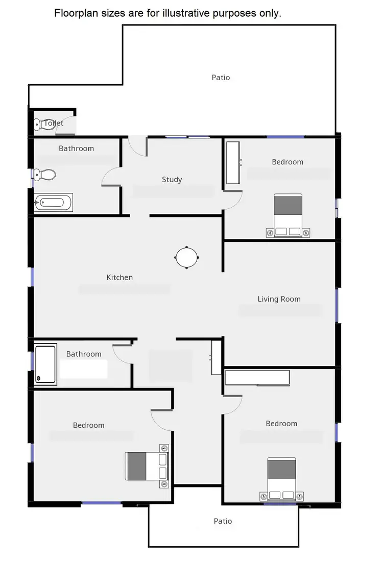 Floorplan of Homely house listing, 115 Polaris Street, Temora NSW 2666