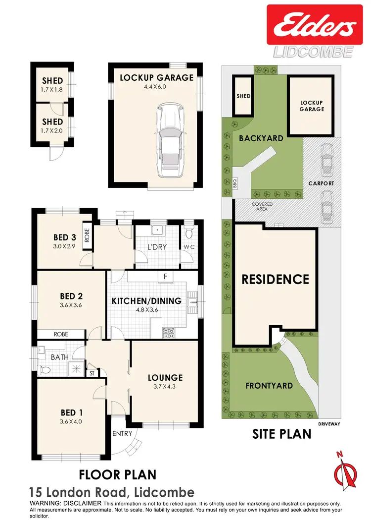 Floorplan of Homely house listing, 15 London Road, Lidcombe NSW 2141