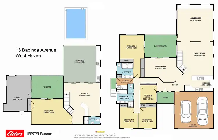 Floorplan of Homely house listing, 13 Babinda Avenue, West Haven NSW 2443