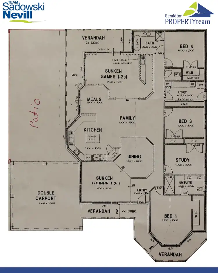 Floorplan of Homely house listing, 43 Eakins Crescent, Wandina WA 6530
