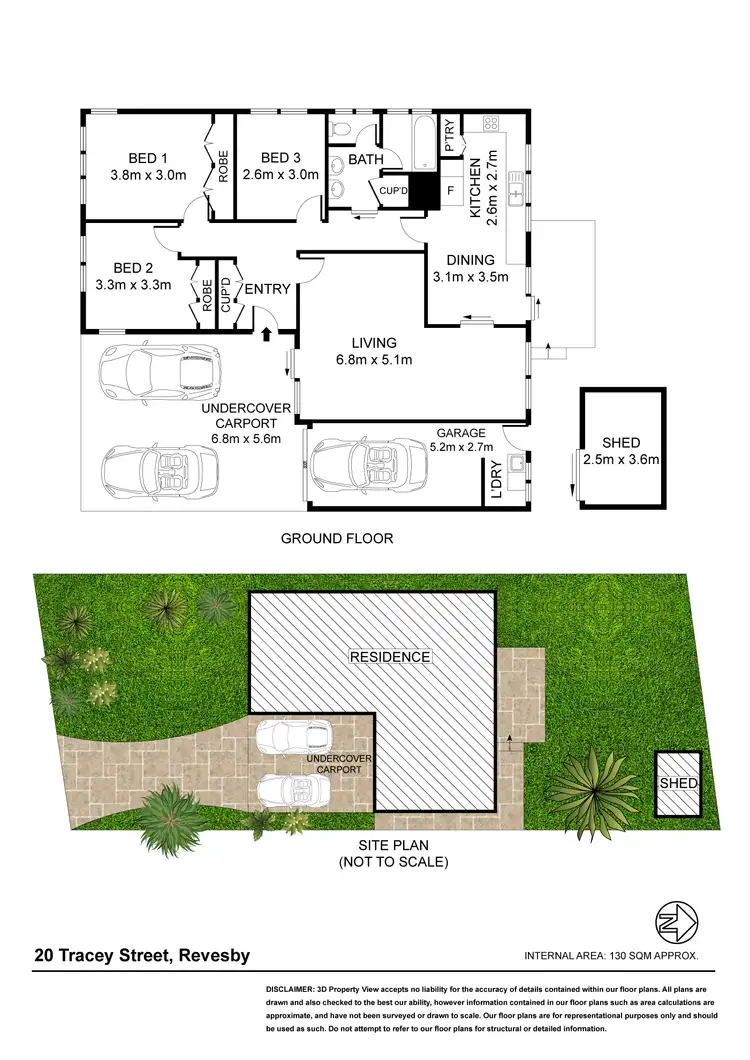 Floorplan of Homely house listing, 20 Tracey Street, Revesby NSW 2212