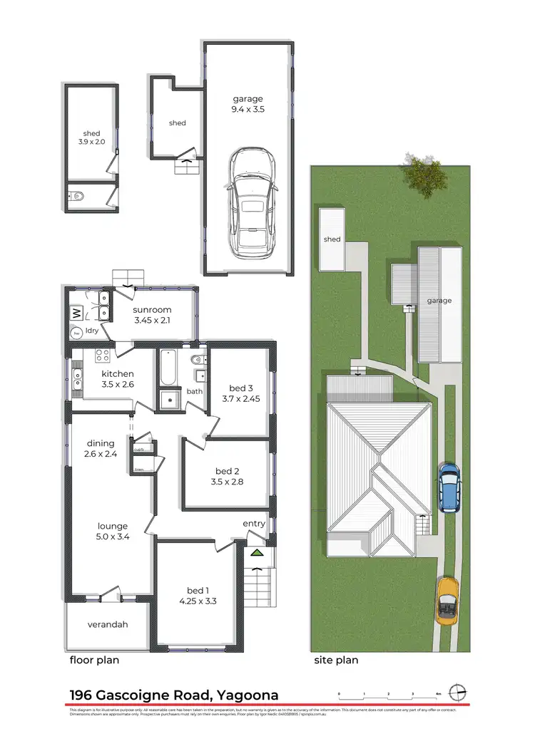 Floorplan of Homely house listing, 196 Gascoigne Road, Yagoona NSW 2199
