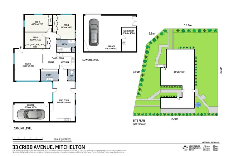 Floorplan of Homely house listing, 33 Cribb Avenue, Mitchelton QLD 4053