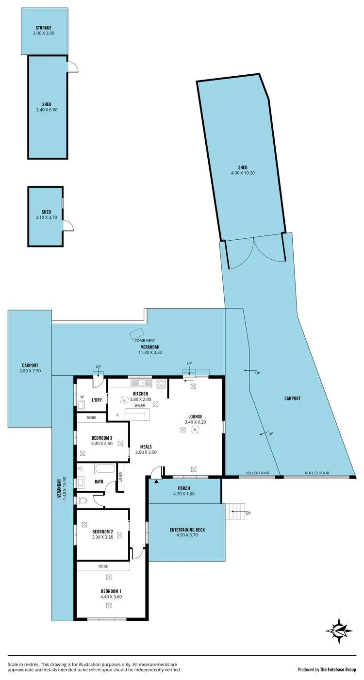 Floorplan of Homely house listing, 6 Yangara Road, O'sullivan Beach SA 5166