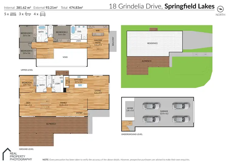 Floorplan of Homely house listing, 18 Grindelia Drive, Springfield Lakes QLD 4300