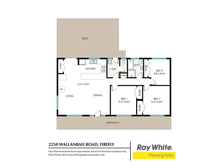 Floorplan of Homely rural property listing, 2250 Wallanbah Road, Firefly NSW 2429