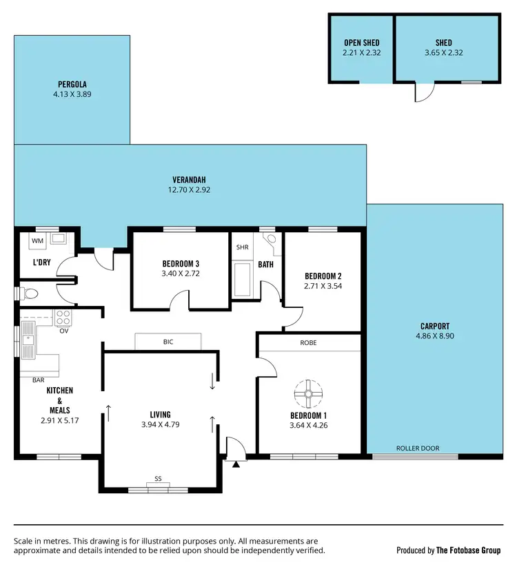 Floorplan of Homely house listing, 17 Stewart Avenue, Hackham SA 5163