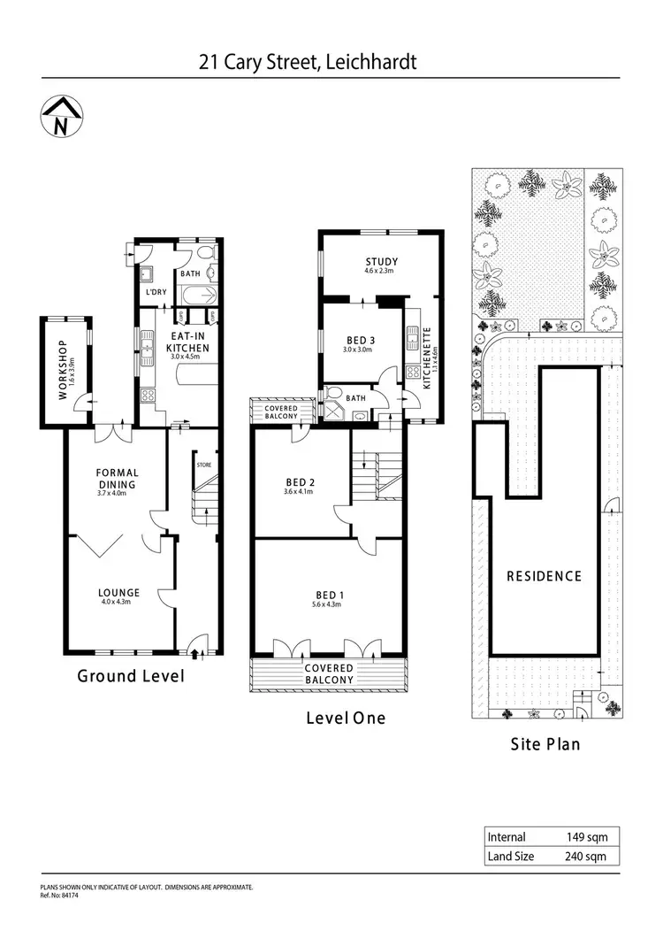 Floorplan of Homely house listing, 21 Cary Street, Leichhardt NSW 2040