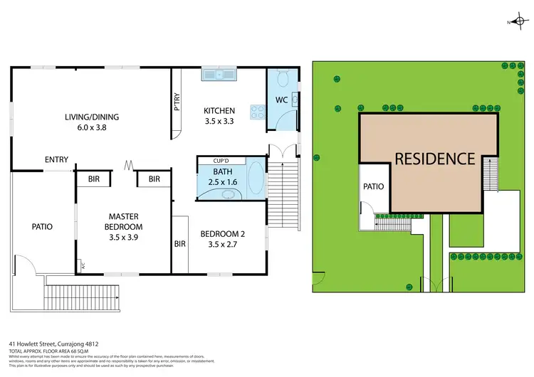 Floorplan of Homely house listing, 41 Howlett Street, Currajong QLD 4812
