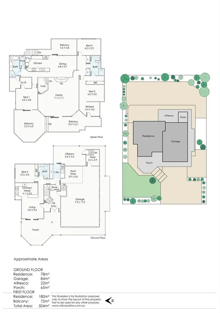 Floorplan of Homely house listing, 12 Geordie Court, Coogee WA 6166