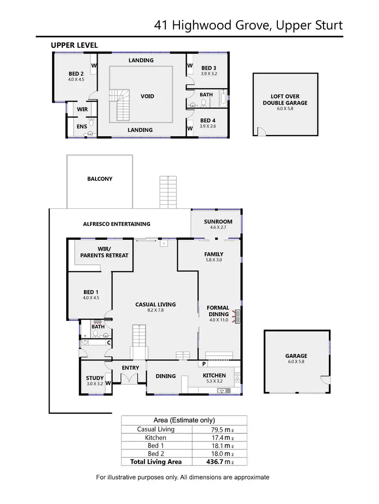 Floorplan of Homely house listing, 41 Highwood Grove, Upper Sturt SA 5156