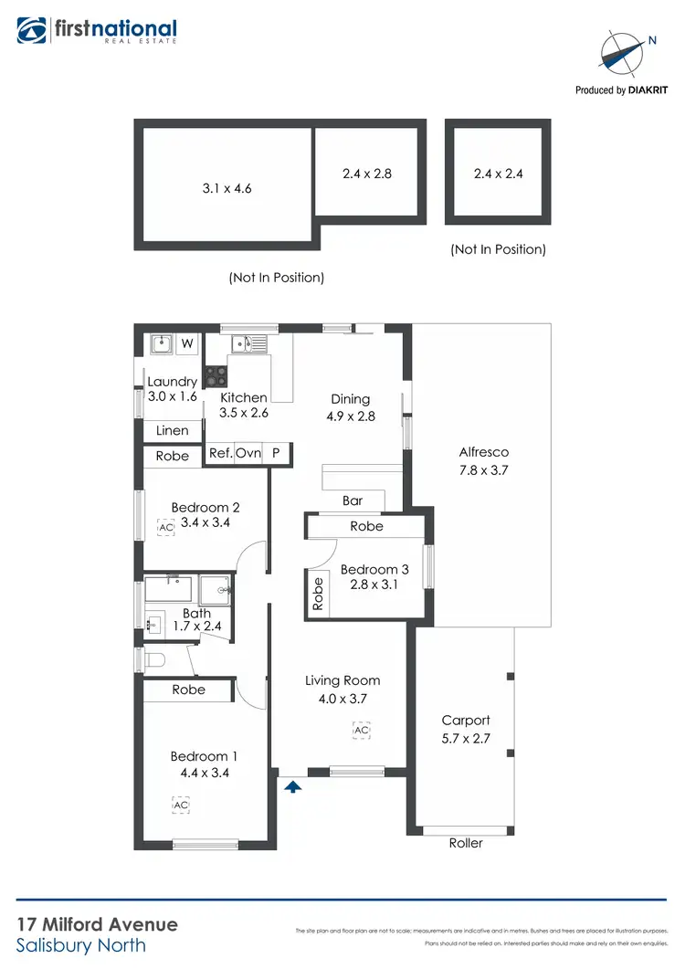 Floorplan of Homely house listing, 17 Milford Avenue, Salisbury North SA 5108