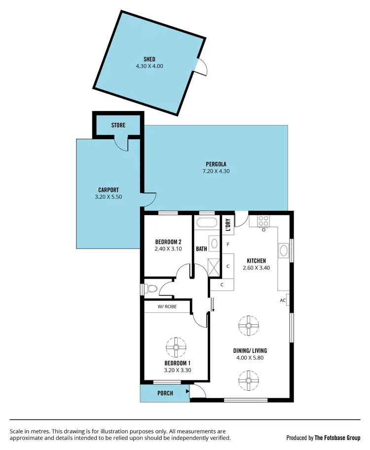 Floorplan of Homely unit listing, 5/2a Easton Road, Morphett Vale SA 5162
