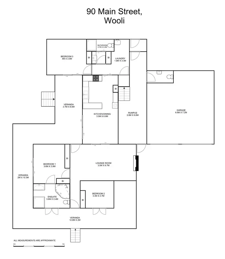 Floorplan of Homely house listing, 90 Main Street, Wooli NSW 2462