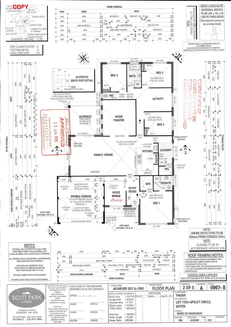 Floorplan of Homely house listing, 12 Apsley Circle, Millbridge WA 6232