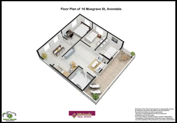 Floorplan of Homely house listing, 16 Musgrave Street, Avondale QLD 4670