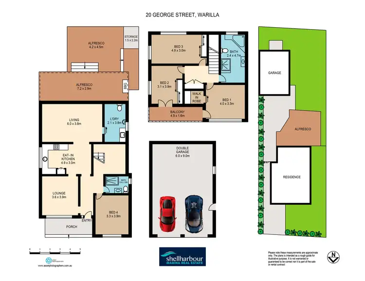 Floorplan of Homely house listing, 20 George Street, Warilla NSW 2528