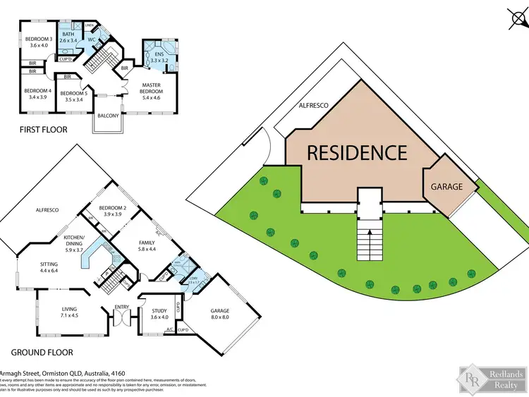 Floorplan of Homely house listing, 14 Armagh Street, Ormiston QLD 4160