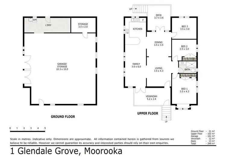Floorplan of Homely house listing, 1 Glendale Grove, Moorooka QLD 4105