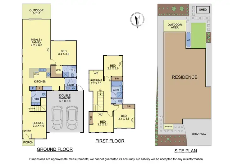 Floorplan of Homely townhouse listing, 2C Falconer Road, Boronia VIC 3155