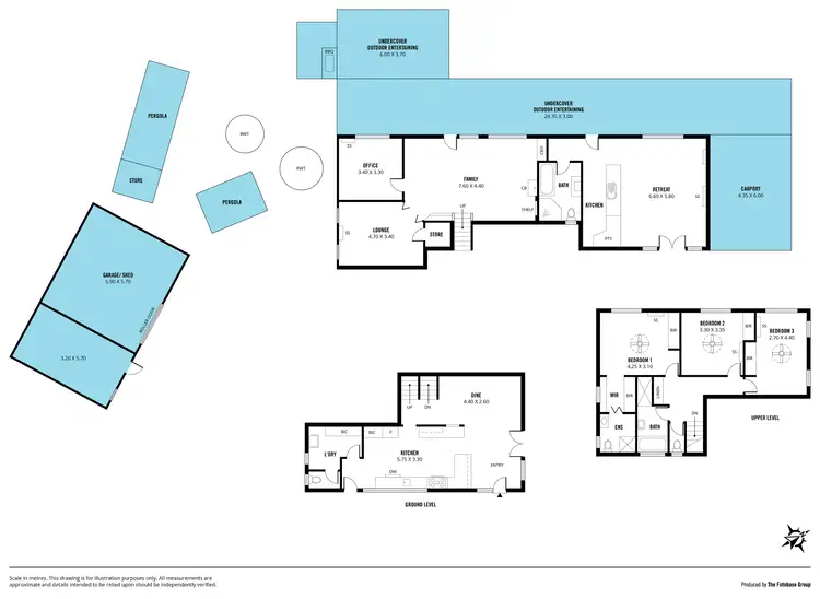 Floorplan of Homely house listing, 32 Heather Road, Stirling SA 5152