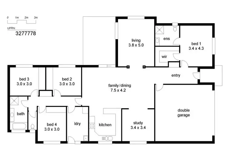 Floorplan of Homely house listing, Address available on request