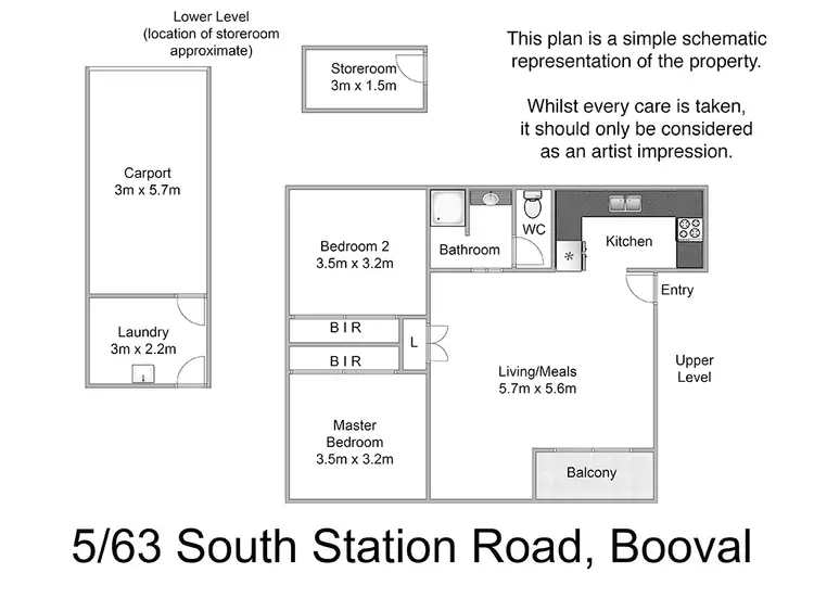 Floorplan of Homely house listing, 5/63 South Station Road, Booval QLD 4304