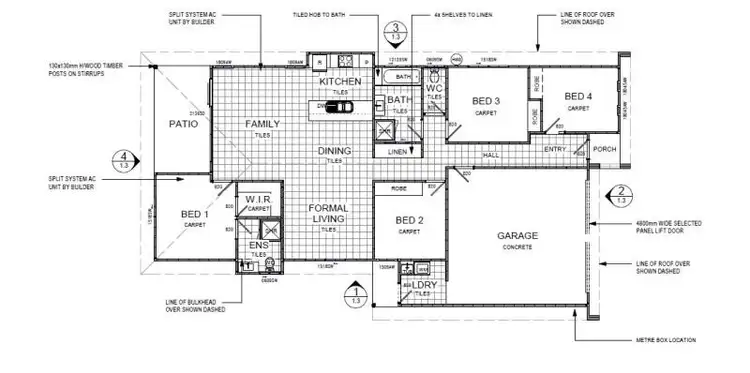 Floorplan of Homely house listing, 14 Azure Street, Rosewood QLD 4340