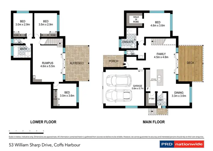 Floorplan of Homely house listing, 53 William Sharp Drive, Coffs Harbour NSW 2450