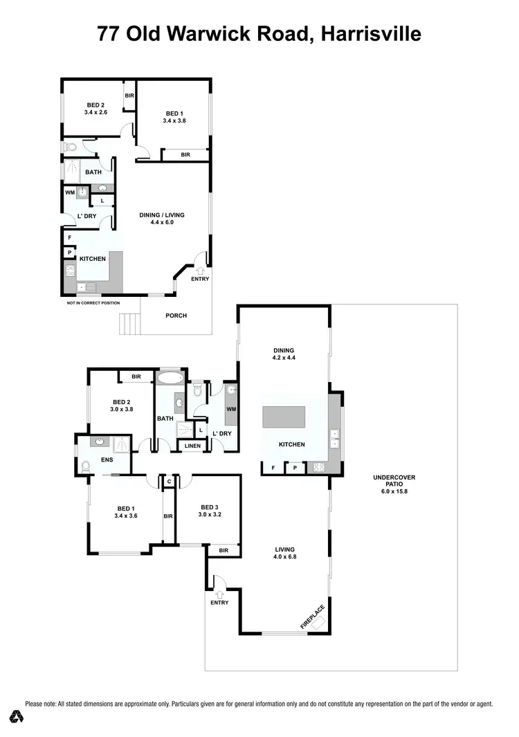 Floorplan of Homely house listing, 77 Old Warwick Road, Harrisville QLD 4307
