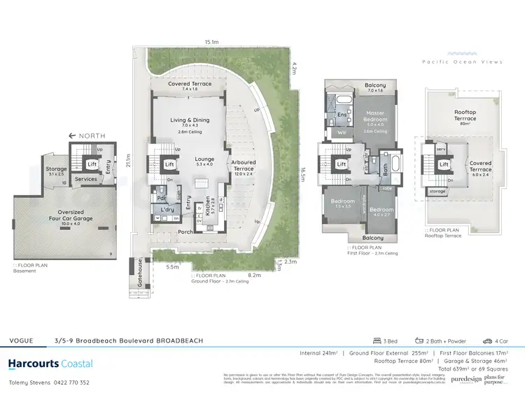 Floorplan of Homely apartment listing, 3/5-9 Broadbeach Boulevard, Broadbeach QLD 4218