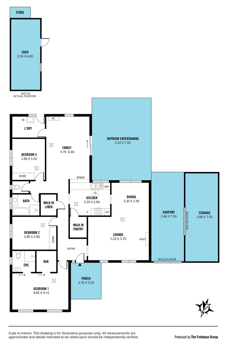 Floorplan of Homely house listing, 10 Hanley Court, Happy Valley SA 5159