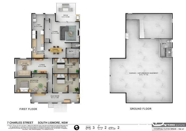 Floorplan of Homely house listing, 7 Charles Street, South Lismore NSW 2480