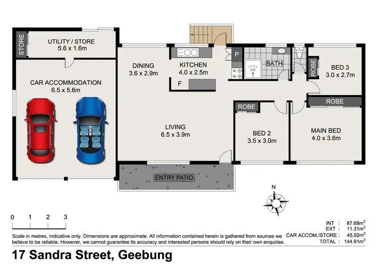 Floorplan of Homely house listing, 17 Sandra Street, Geebung QLD 4034