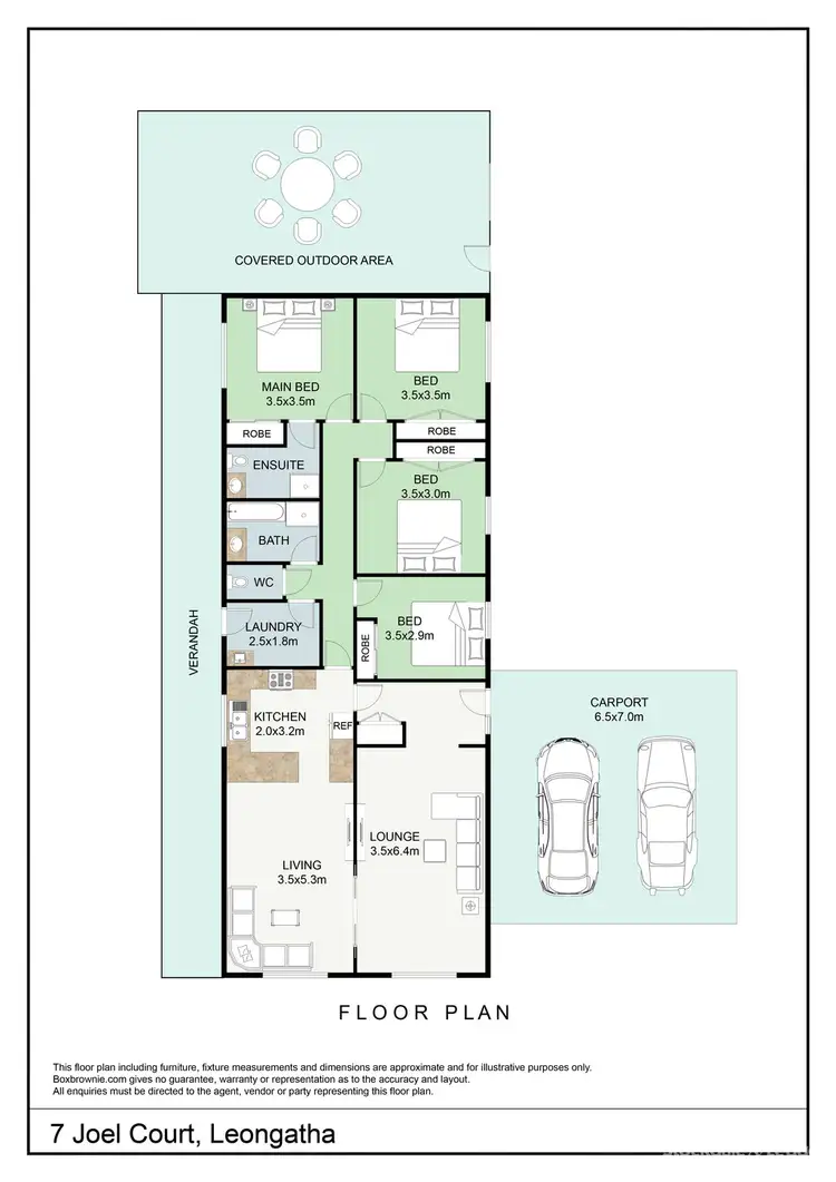 Floorplan of Homely house listing, Address available on request