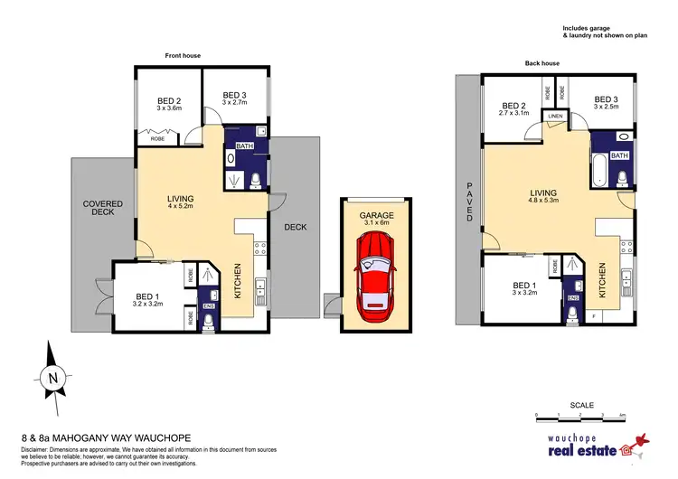 Floorplan of Homely house listing, 8 Mahogany Way, Wauchope NSW 2446