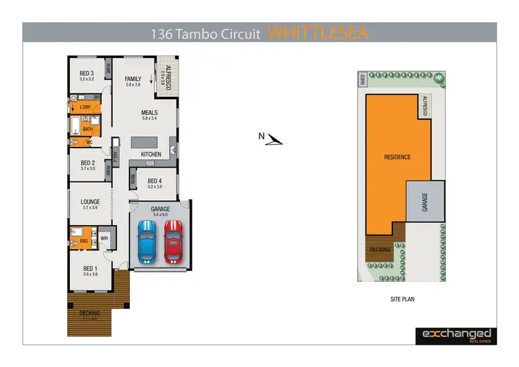 Floorplan of Homely house listing, 136 Tambo Circuit, Whittlesea VIC 3757