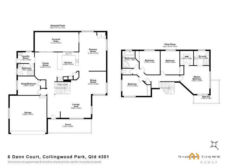 Floorplan of Homely house listing, 6 Dann Court, Collingwood Park QLD 4301