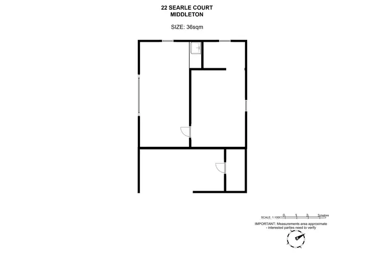Floorplan of Homely land listing, 22 Searle Court, Middleton TAS 7163