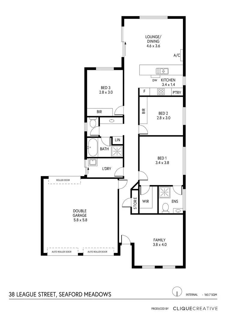 Floorplan of Homely house listing, 38 League Street, Seaford Meadows SA 5169